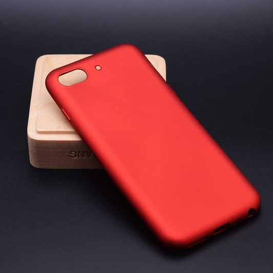 Asus Zenfone 4 Max ZC520KL Kılıf Zore Premier Silikon Kapak Kırmızı