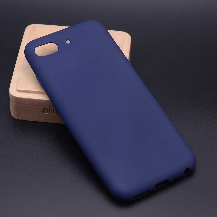 Asus Zenfone 4 Max ZC520KL Kılıf Zore Premier Silikon Kapak Lacivert