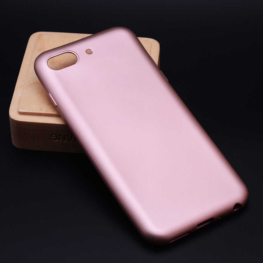 Asus Zenfone 4 Max ZC520KL Kılıf Zore Premier Silikon Kapak Mürdüm