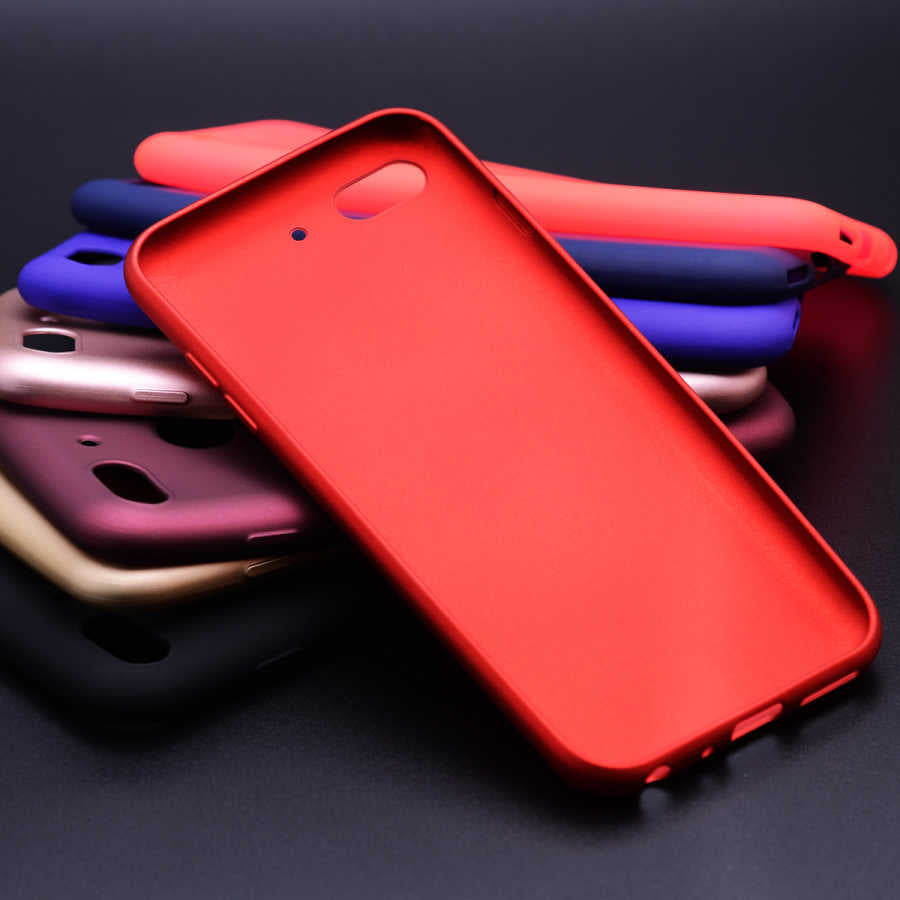 Asus Zenfone 4 Max ZC520KL Kılıf Zore Premier Silikon Kapak Mürdüm