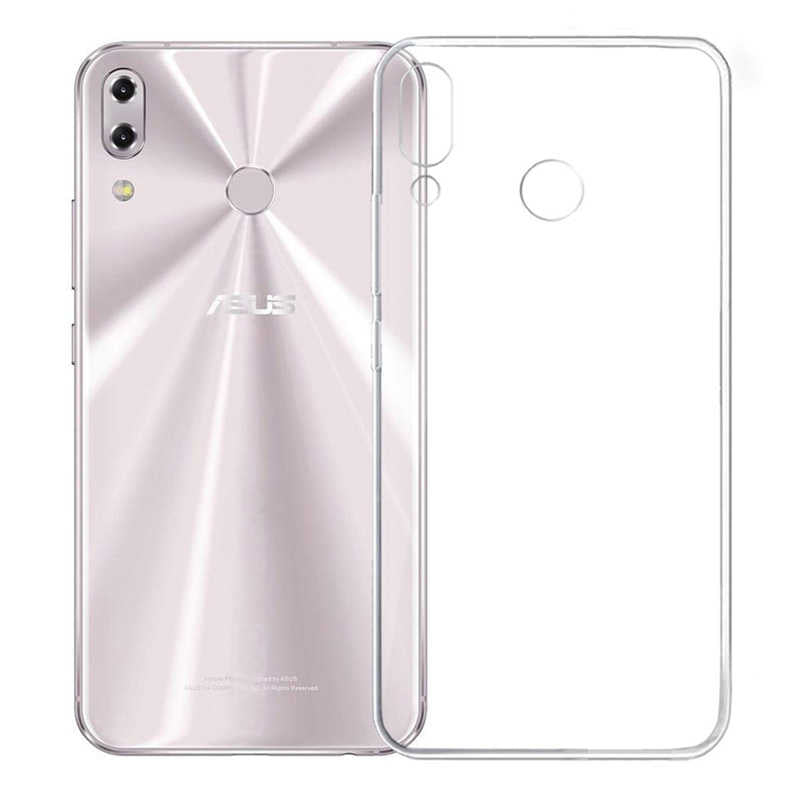 Asus Zenfone 5 ZE620KL Kılıf Zore Süper Silikon Kapak Renksiz