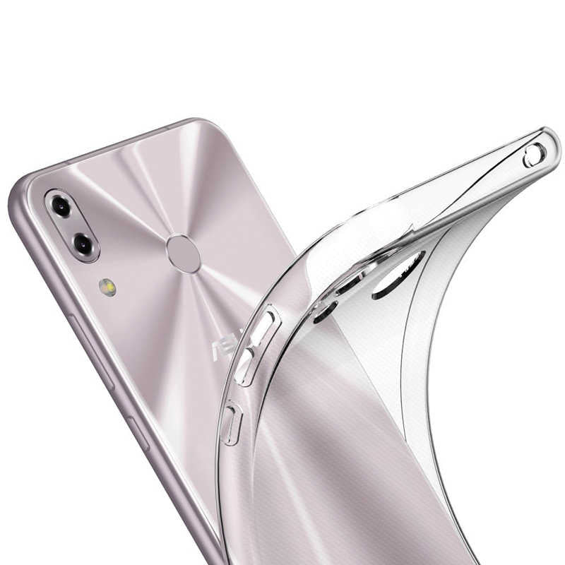 Asus Zenfone 5 ZE620KL Kılıf Zore Süper Silikon Kapak Renksiz