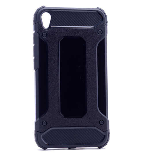 Asus Zenfone Live ZB501KL Kılıf Zore Crash Silikon Kapak Siyah