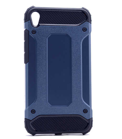 Asus Zenfone Live ZB501KL Kılıf Zore Crash Silikon Kapak Mavi