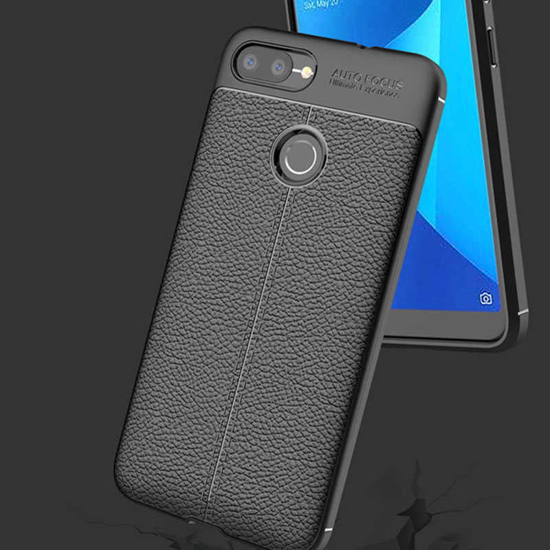Asus Zenfone Max Plus (M1) ZB570TL Kılıf Zore Niss Silikon Kapak Siyah