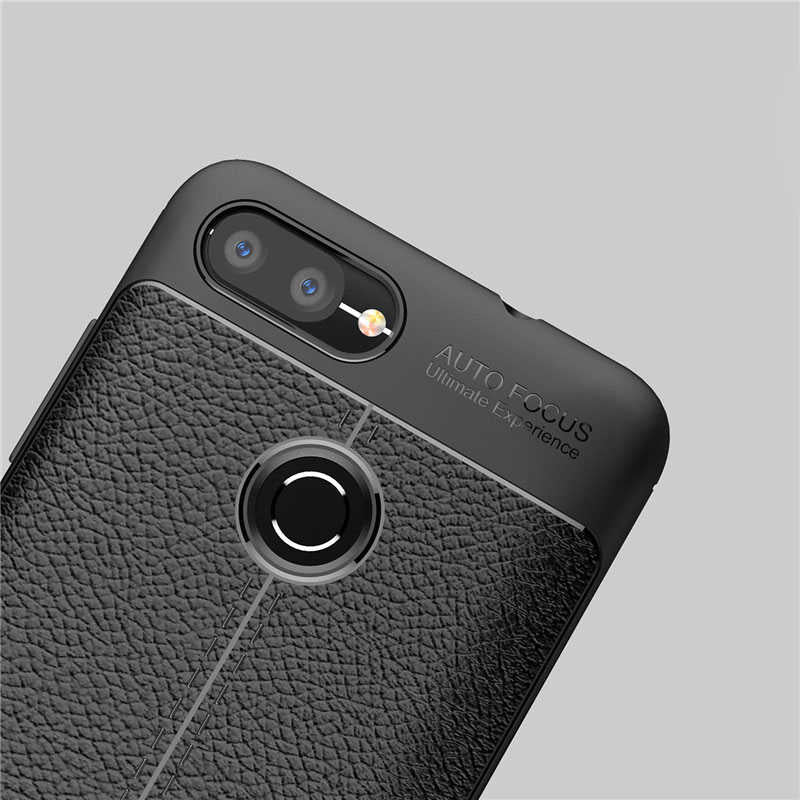 Asus Zenfone Max Plus (M1) ZB570TL Kılıf Zore Niss Silikon Kapak Siyah