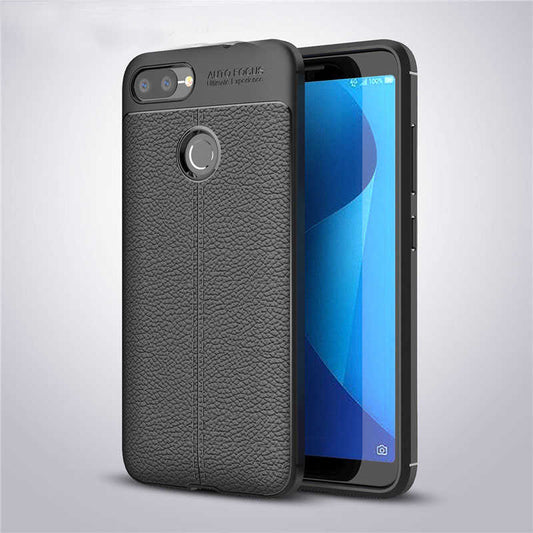 Asus Zenfone Max Plus (M1) ZB570TL Kılıf Zore Niss Silikon Kapak Siyah