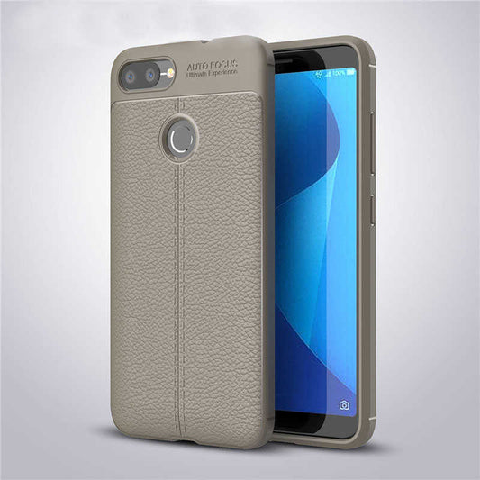 Asus Zenfone Max Plus (M1) ZB570TL Kılıf Zore Niss Silikon Kapak Gri