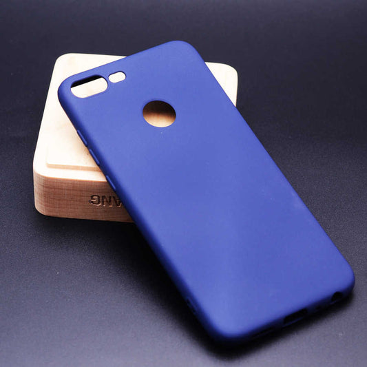 Asus Zenfone Max Plus (M1) ZB570TL Kılıf Zore Premier Silikon Kapak Lacivert