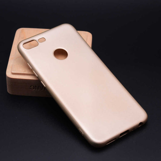 Asus Zenfone Max Plus (M1) ZB570TL Kılıf Zore Premier Silikon Kapak Gold