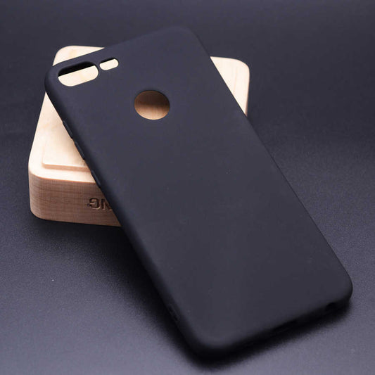 Asus Zenfone Max Plus (M1) ZB570TL Kılıf Zore Premier Silikon Kapak Siyah