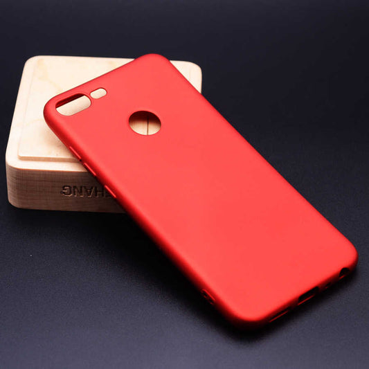 Asus Zenfone Max Plus (M1) ZB570TL Kılıf Zore Premier Silikon Kapak Kırmızı