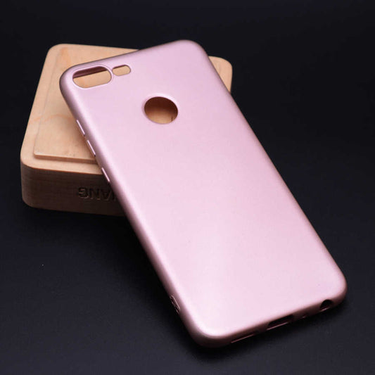 Asus Zenfone Max Plus (M1) ZB570TL Kılıf Zore Premier Silikon Kapak Rose Gold