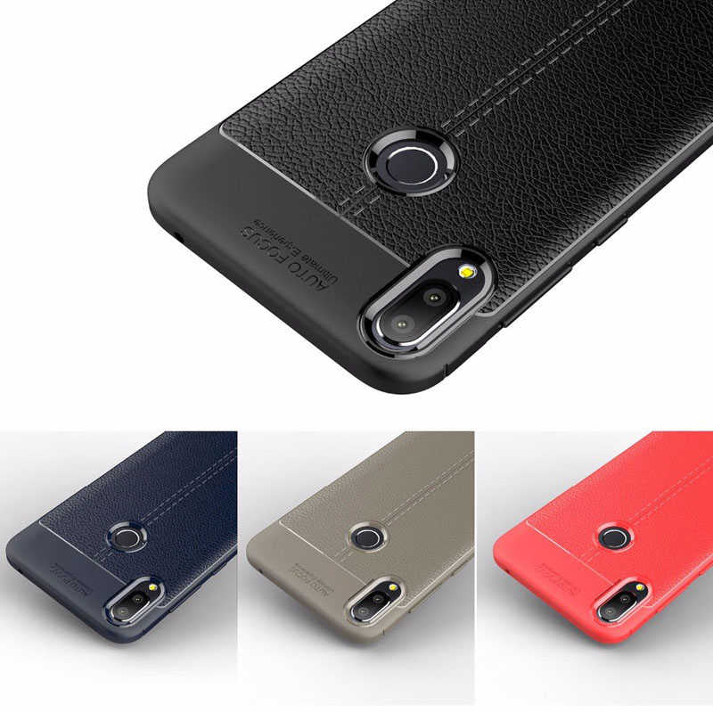 Asus Zenfone Max Pro ZB602KL Kılıf Zore Niss Silikon Kapak Gri