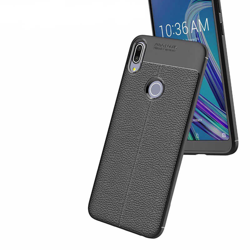 Asus Zenfone Max Pro ZB602KL Kılıf Zore Niss Silikon Kapak Gri