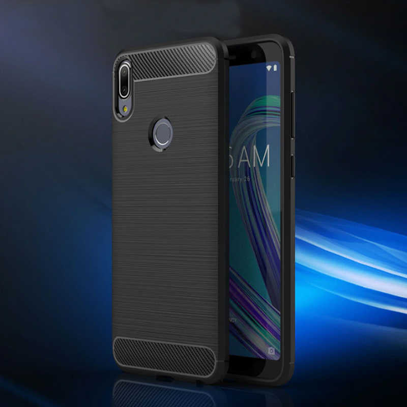 Asus Zenfone Max Pro ZB602KL Kılıf Zore Room Silikon Kapak Siyah