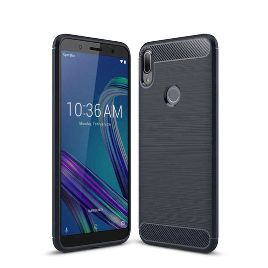 Asus Zenfone Max Pro ZB602KL Kılıf Zore Room Silikon Kapak Lacivert