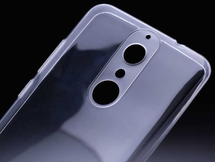 Casper Via G1 Plus Kılıf Zore Süper Silikon Kapak Renksiz