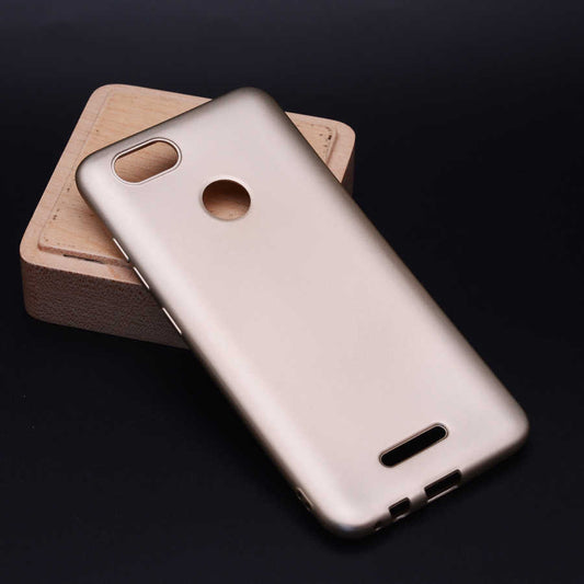 Casper Via M4 Kılıf Zore Premier Silikon Kapak Gold