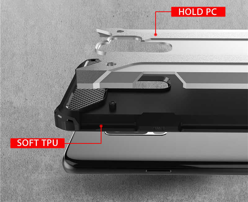 Galaxy S9 Plus Kılıf Zore Crash Silikon Kapak Kırmızı