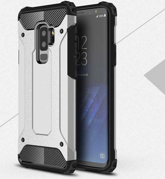 Galaxy S9 Plus Kılıf Zore Crash Silikon Kapak Gri