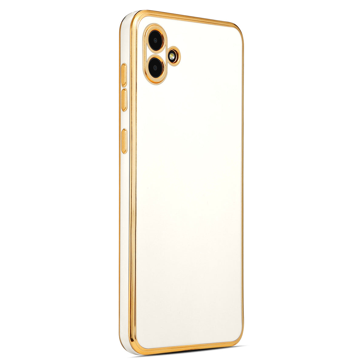 Galaxy A04 Kılıf Zore Bark Kapak Beyaz