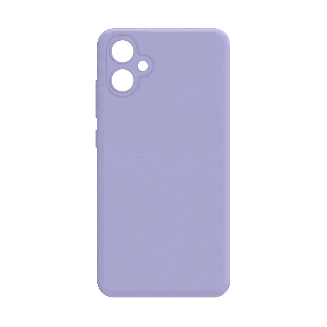 Galaxy A05 Kılıf Zore Biye Silikon Lila