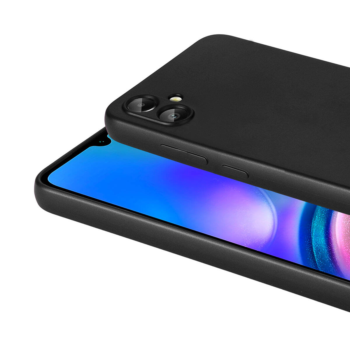 Galaxy A05 Kılıf Zore Premier Silikon Kapak Rose Gold