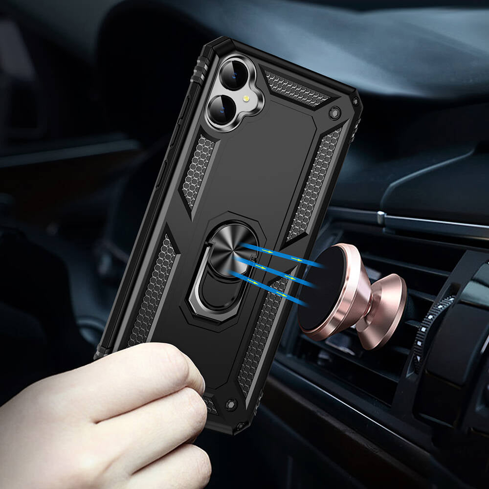 Galaxy A05 Kılıf Zore Vega Kapak Siyah