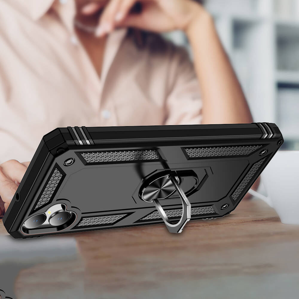 Galaxy A05 Kılıf Zore Vega Kapak Siyah
