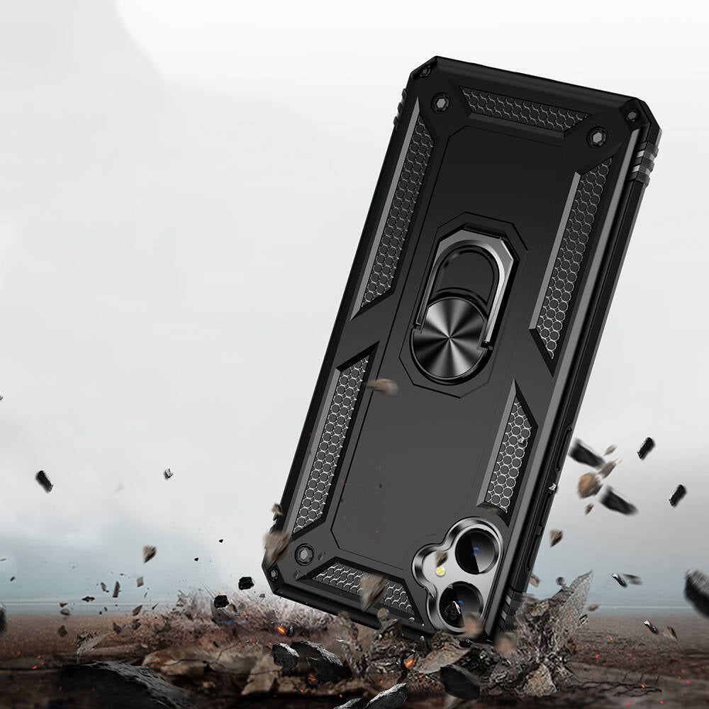 Galaxy A05 Kılıf Zore Vega Kapak Siyah