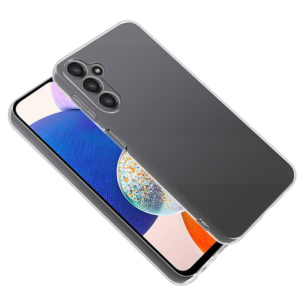 Galaxy A05S Kılıf Zore Süper Silikon Kapak Renksiz