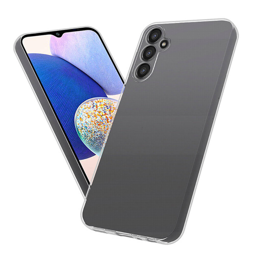 Galaxy A05S Kılıf Zore Süper Silikon Kapak Renksiz