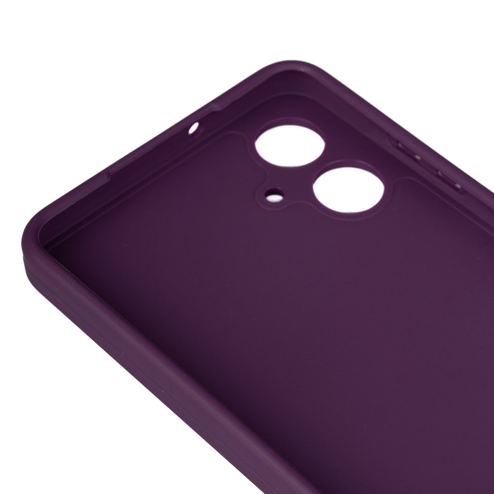 Galaxy A06 Kılıf Zore Biye Silikon Mavi