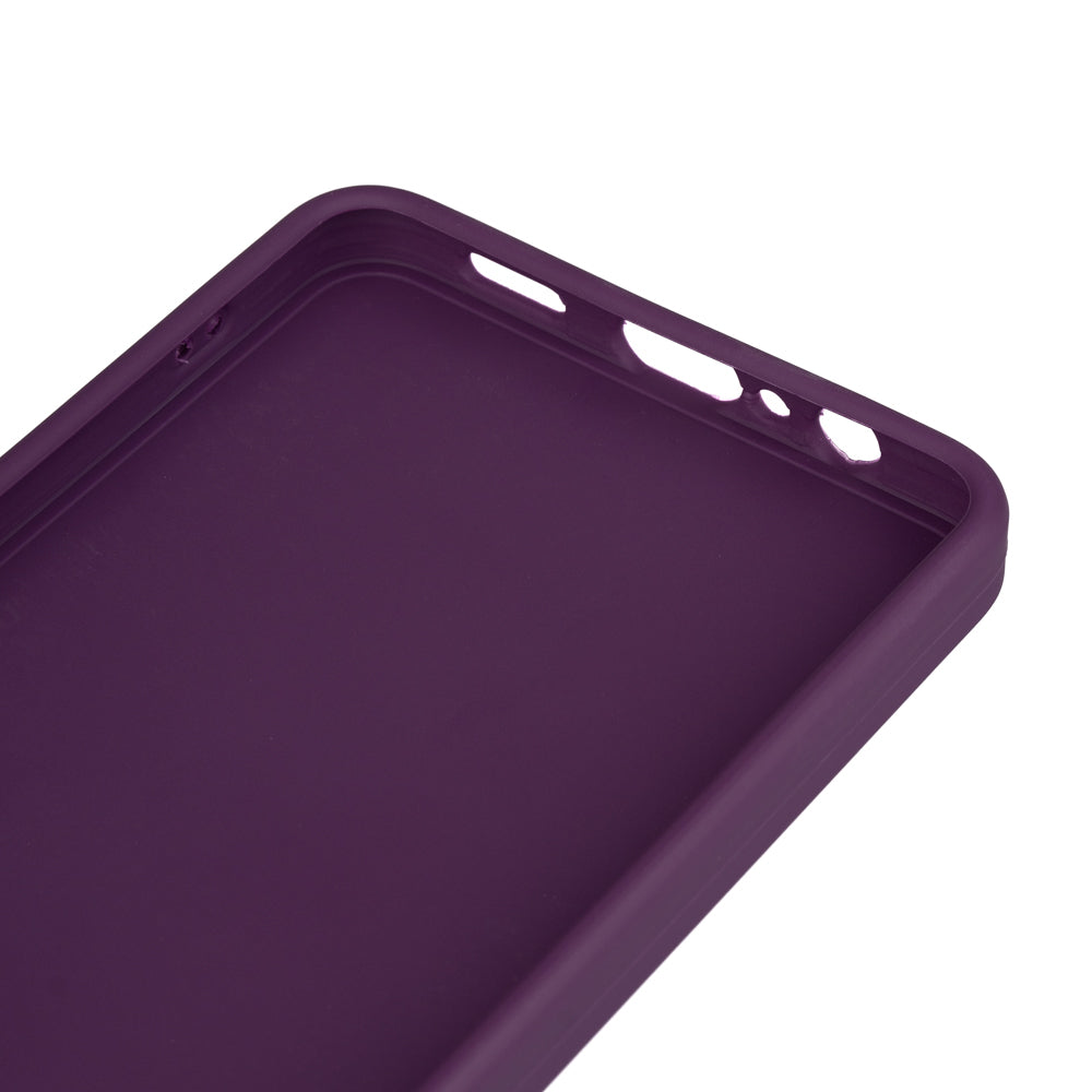 Galaxy A06 Kılıf Zore Biye Silikon Kırmızı