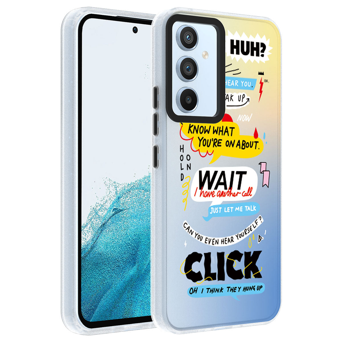 Galaxy A14 Kılıf Desenli Zore Dragon Sert Kapak Seyahat