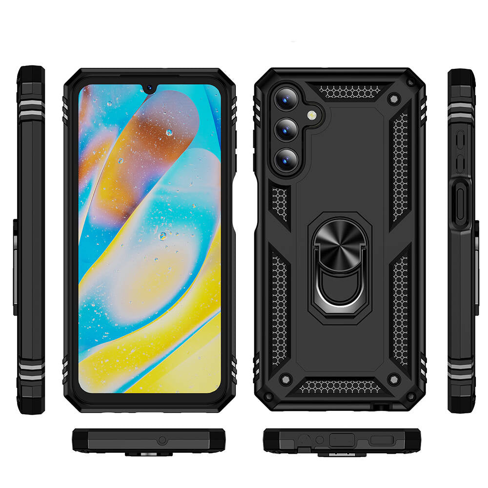 Galaxy A15 Kılıf Zore Vega Kapak Mavi