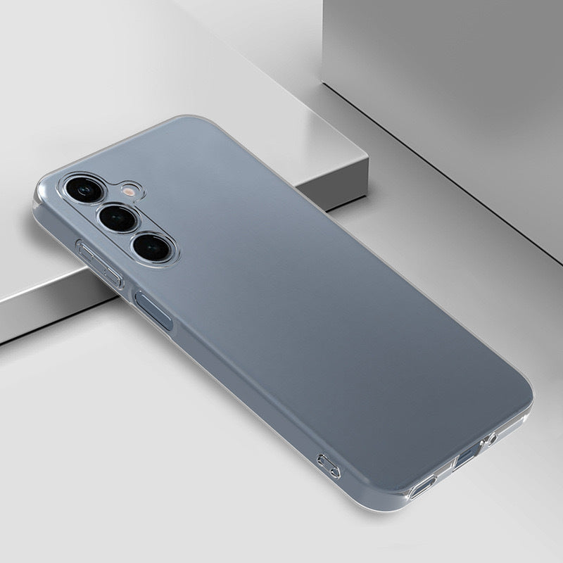 Galaxy A16 Kılıf Zore Süper Silikon Kapak Şeffaf
