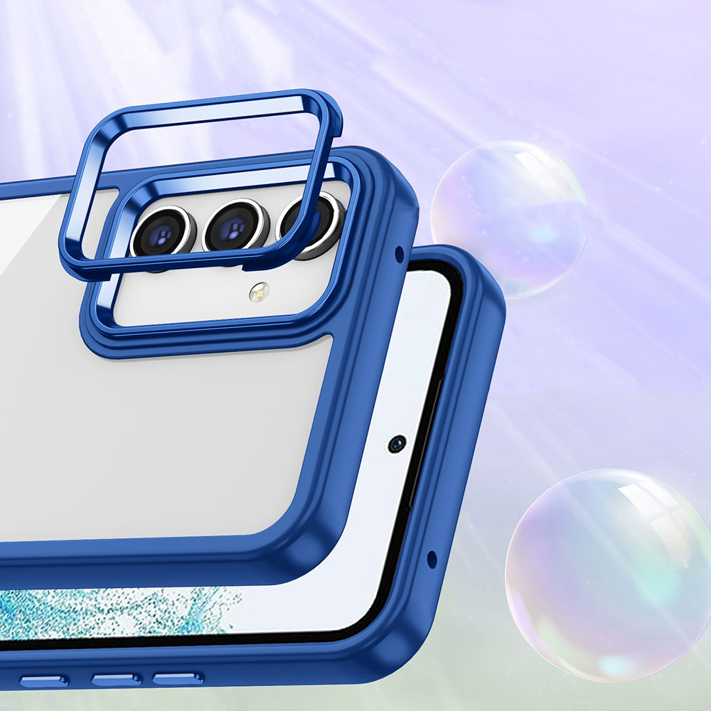 Galaxy A24 Kılıf Zore Flora Kapak Kırmızı