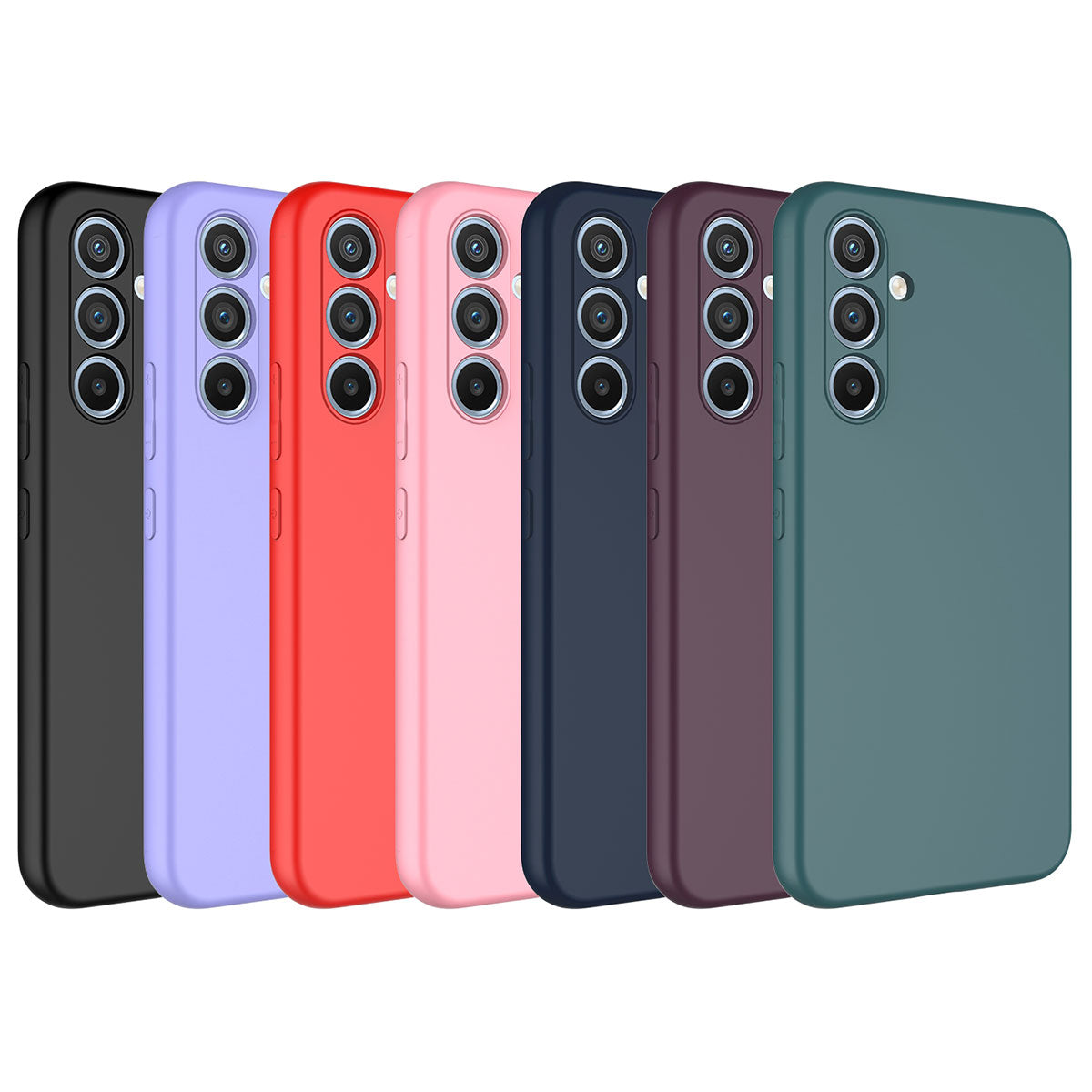 Galaxy A24 Kılıf Zore Mara Lansman Kapak Lila