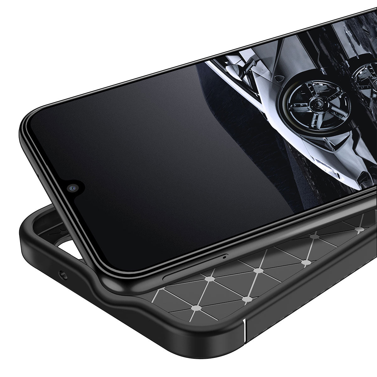 Galaxy A24 Kılıf Zore Negro Silikon Kapak Lacivert