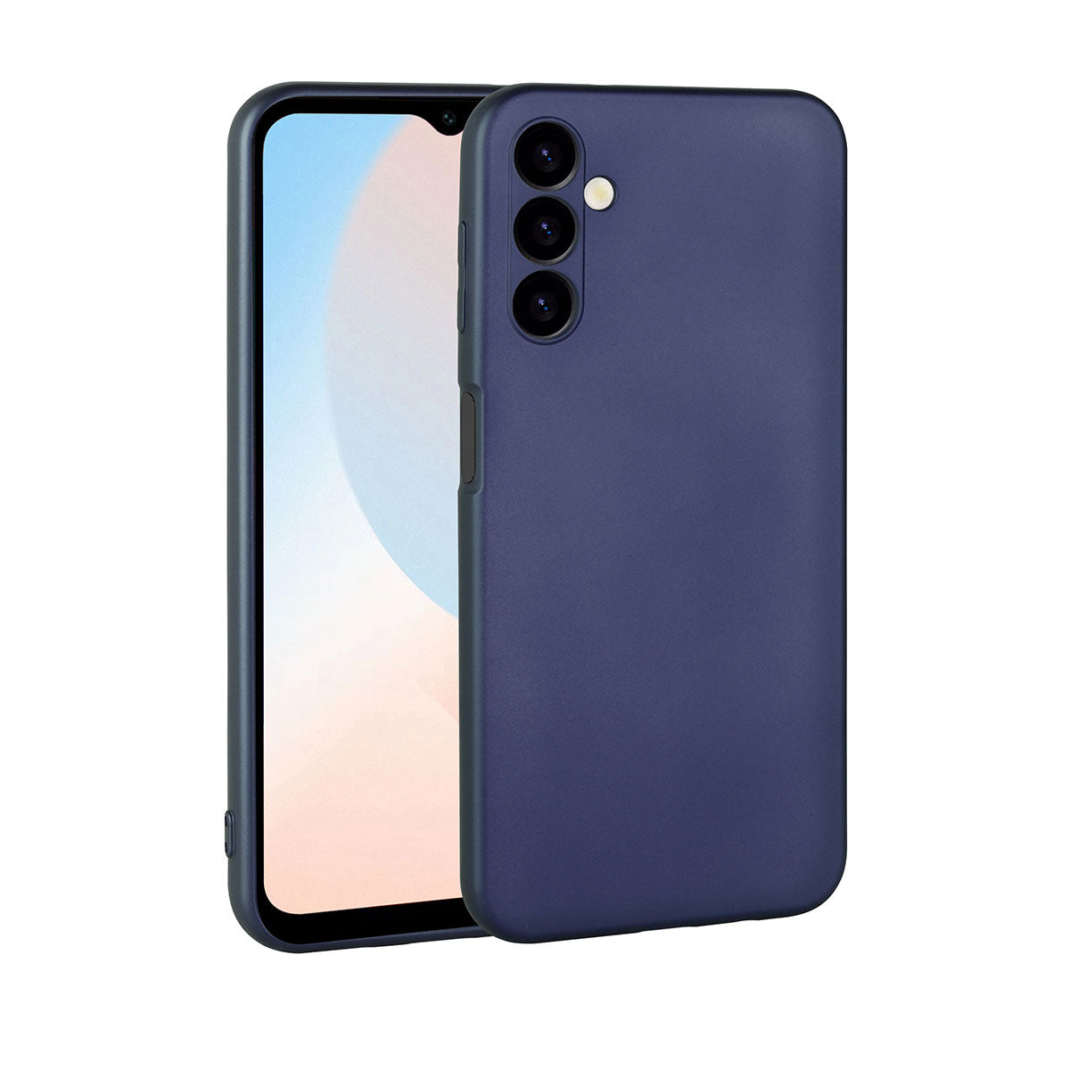 Galaxy A24 Kılıf Zore Premier Silikon Kapak Lacivert