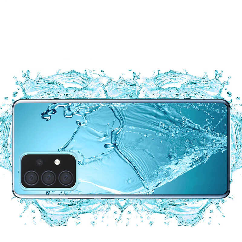 Galaxy A32 5G Kılıf Zore Süper Silikon Kapak Renksiz