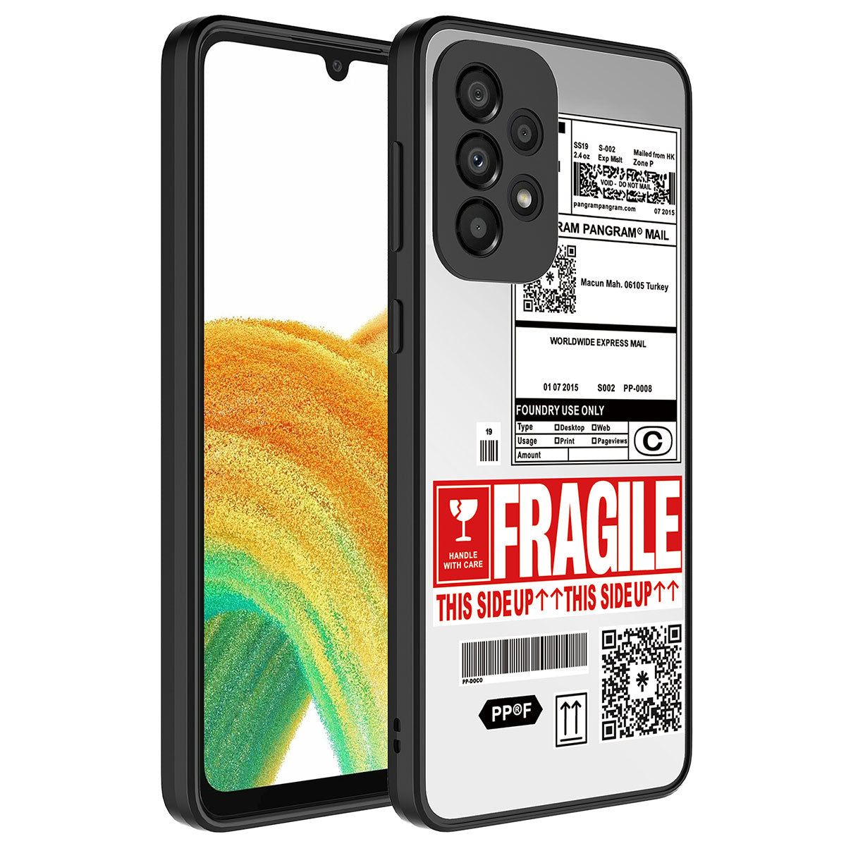 Galaxy A33 5G Kılıf Aynalı Desenli Kamera Korumalı Parlak Zore Mirror Kapak Seyahat