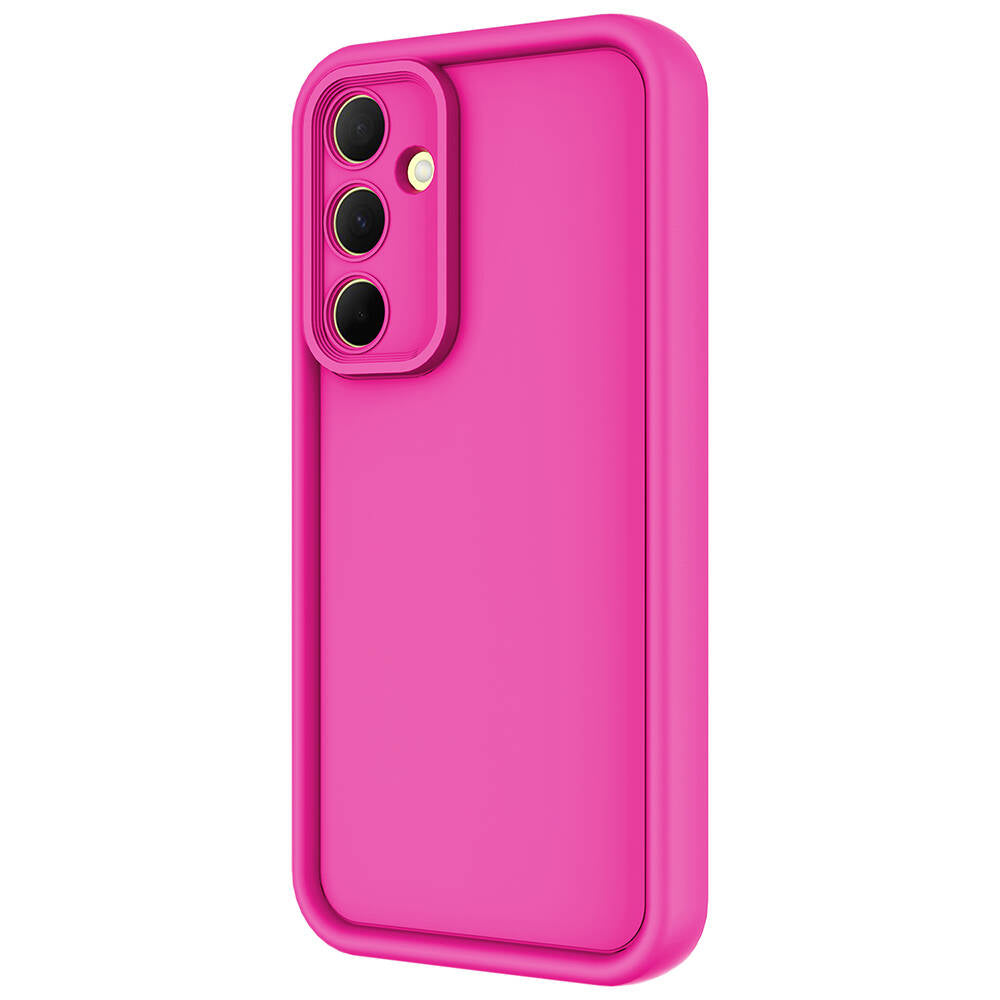 Galaxy A35 Kılıf Kamera Korumalı Zore Ananas Kapak Siyah