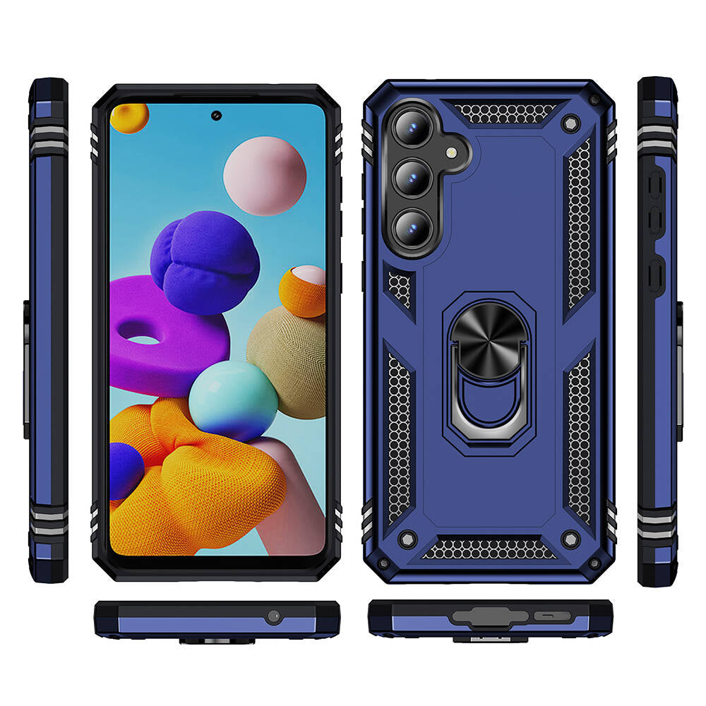 Galaxy A35 Kılıf Zore Vega Kapak Siyah