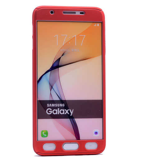 Galaxy A5 2016 Kılıf Zore 360 3 Parçalı Rubber Kapak Gold