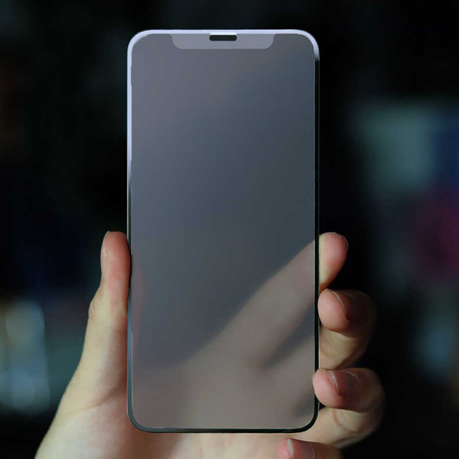 Galaxy A54 Hayalet Ekran Koruyucu Davin Privacy Mat Seramik Ekran Filmi Siyah