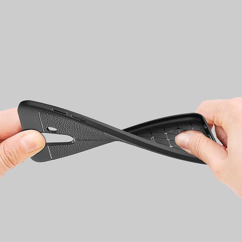 Galaxy A6 2018 Kılıf Zore Niss Silikon Kapak Siyah