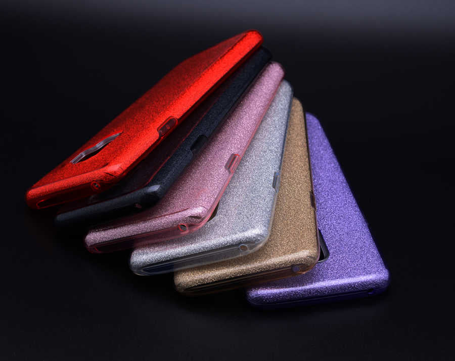 Galaxy A6 2018 Kılıf Zore Shining Silikon Mor